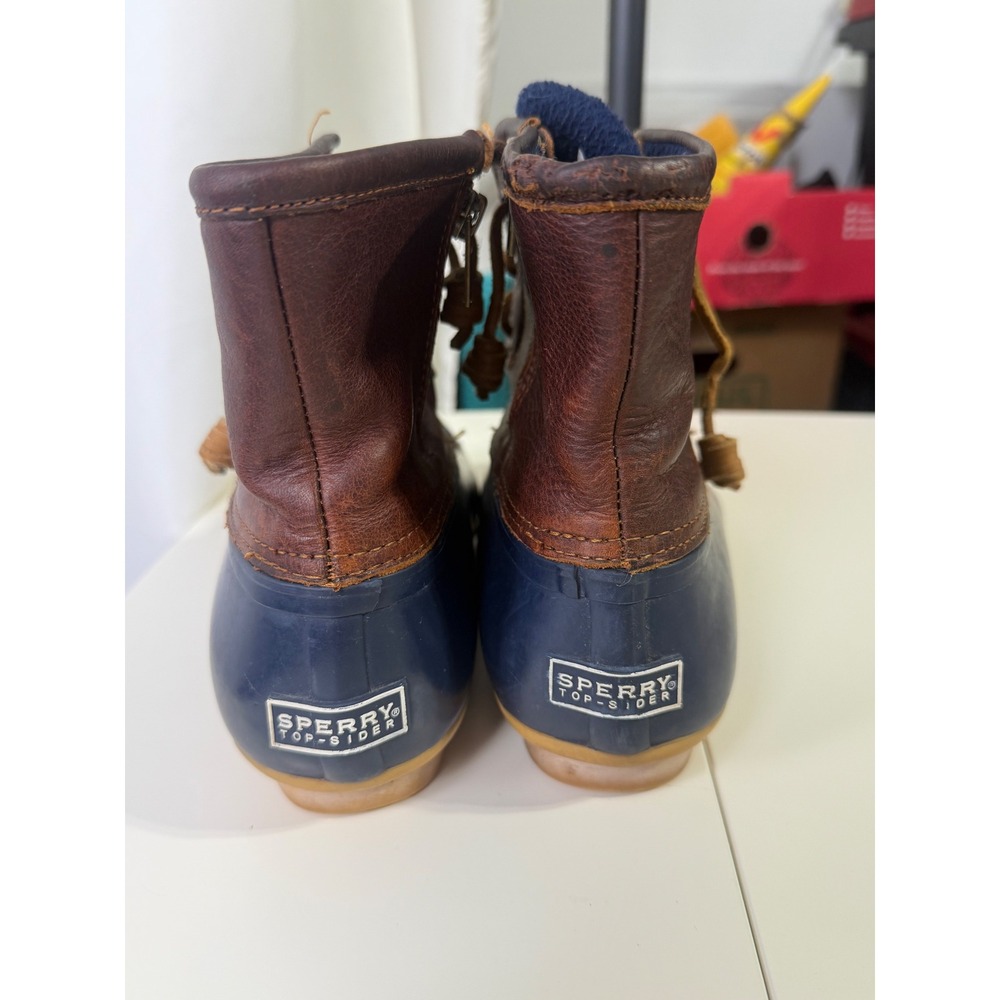 Sperry Top-Sider Women's Size 10 Leather Duck Waterproof Boots Gorpcore Workwear - Picture 3 of 7